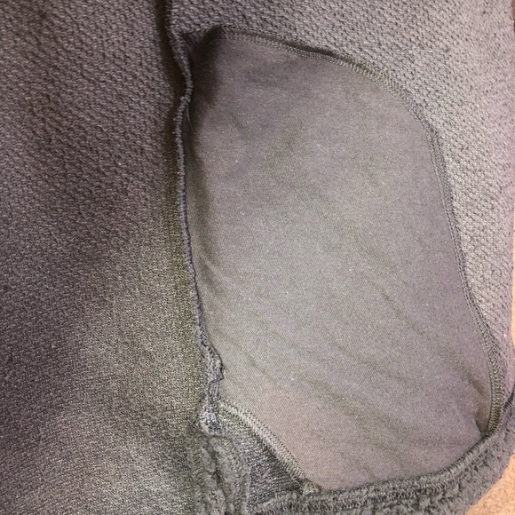 Victoria’s Secret PINK Gray Sherpa 1/4 Zipper Pullover Sweater Sz XS - Picture 10 of 11